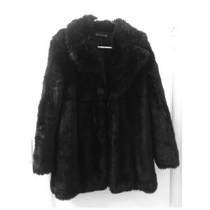 Zara false fur coat